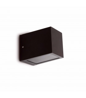 1 Light Outdoor Wall Light Dark Grey IP54, E27