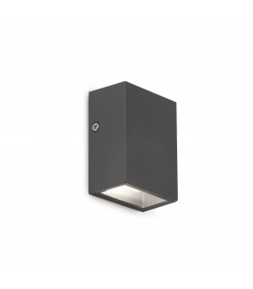 LED Outdoor Wall Light Dark Grey IP44