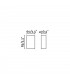 LED Outdoor Wall Light Dark Grey IP44