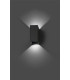 LED Outdoor Up Down Wall Light Dark Grey IP54