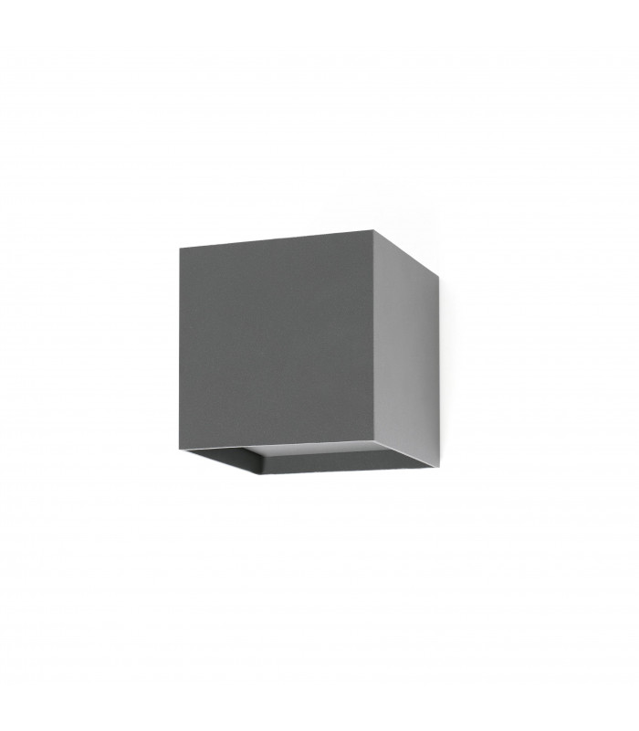 LED Outdoor Up Down Wall Light Dark Grey IP54