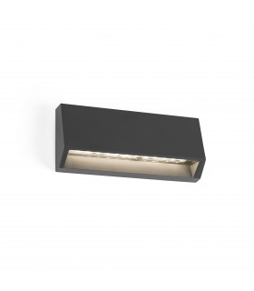 LED Outdoor Medium Wall Light Dark Grey IP65
