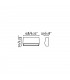 LED Outdoor Medium Wall Light Dark Grey IP65
