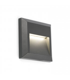 LED Outdoor Wall Light Dark Grey IP65