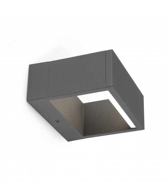 LED Outdoor Wall Light Dark Grey IP54