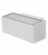 1 Light Outdoor Wall Light White IP65