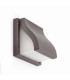 2 Light Outdoor Wall Light Dark Grey IP44, E27