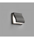 2 Light Outdoor Wall Light Dark Grey IP44, E27