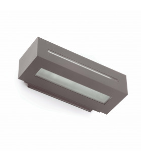 1 Light Outdoor Wall Light Dark Grey IP54, E27