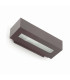 1 Light Outdoor Wall Light Dark Grey IP54, E27