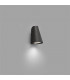 1 Light Outdoor Wall Light Dark Grey IP44, E27