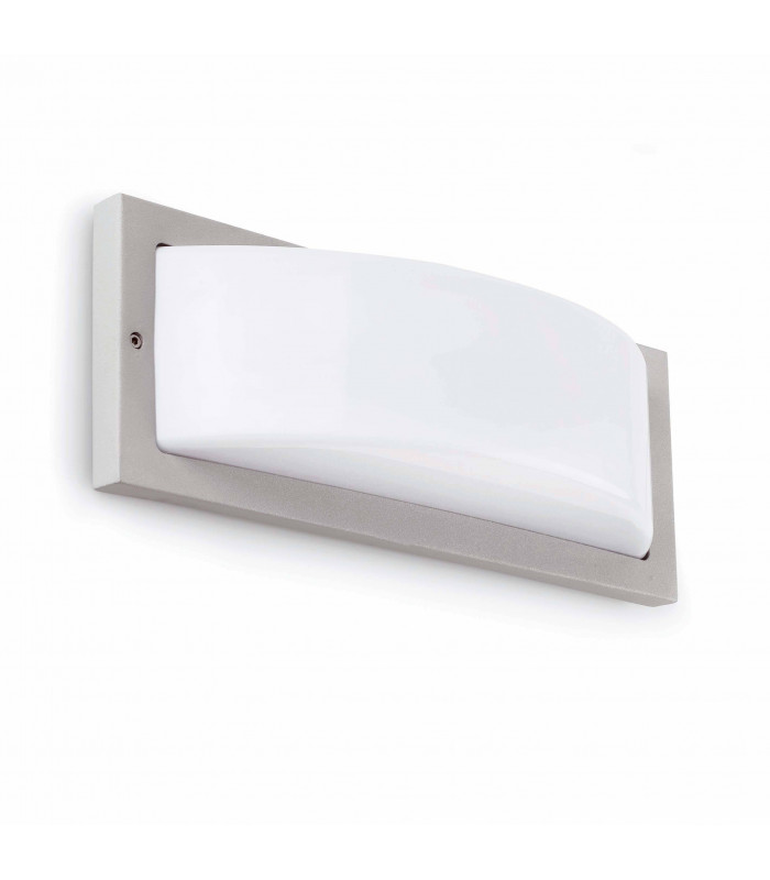 1 Light Outdoor Wall Light Dark Grey IP44, E27