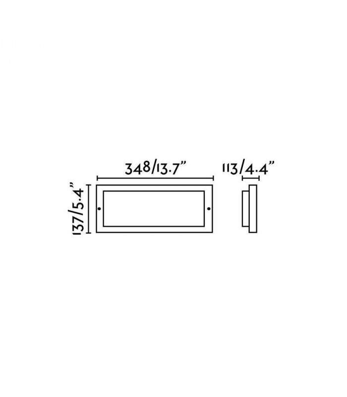 1 Light Outdoor Wall Light Dark Grey IP44, E27