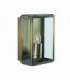 1 Light Outdoor Wall Light Antique Brass, IP44, E27