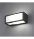 1 Light Outdoor Wall Light Dark Grey IP54, E27