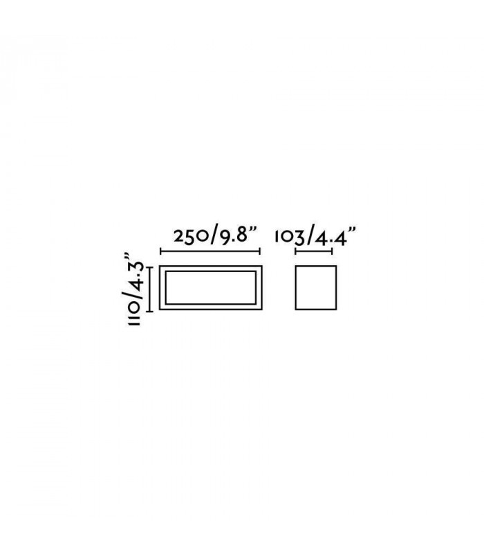 1 Light Outdoor Wall Light Dark Grey IP54, E27