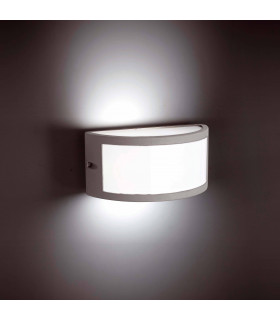 1 Light Outdoor Wall Light Grey IP54, E27