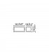 1 Light Outdoor Wall Light Grey IP54, E27