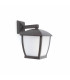 1 Light Outdoor Large Wall Lantern Dark Grey IP44, E27