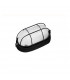 1 Light Outdoor Bulkheads Black IP44, E27