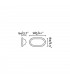 1 Light Outdoor Bulkheads White IP44, E27