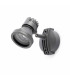 1 Light Outdoor Wall Spotlight Grey IP65, GU10
