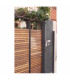 1 Light Outdoor Wall Spotlight Dark Grey IP65, GU10