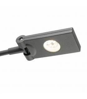 LED Outdoor Wall Spotlight Dark Grey IP44