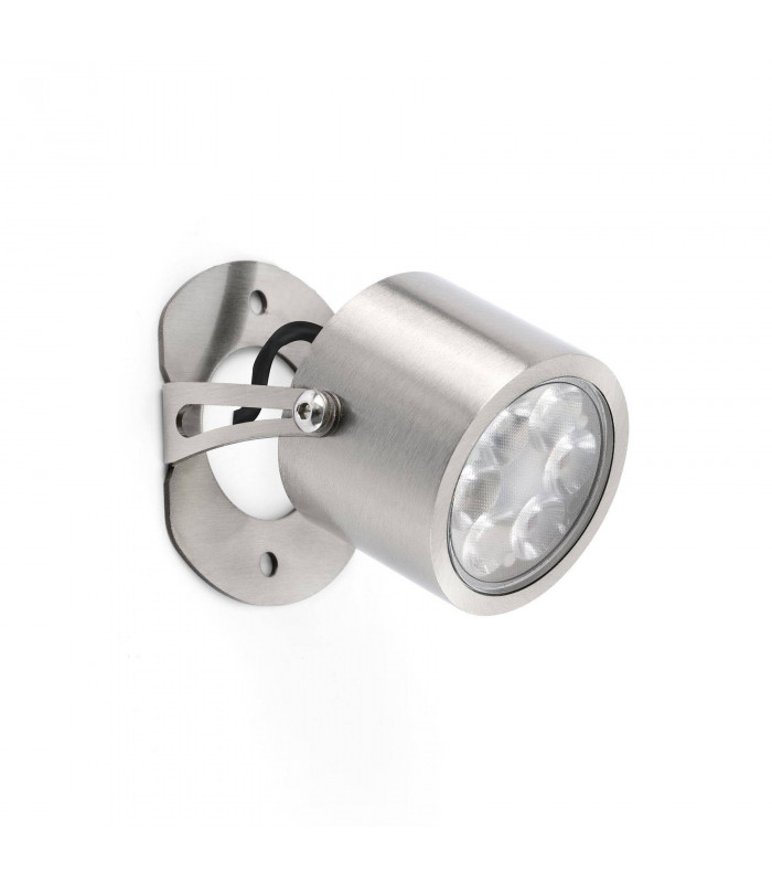 LED Outdoor Wall Spotlight Grey IP68