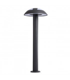 LED 1 Light Outdoor Bollard Light Graphite Grey IP44