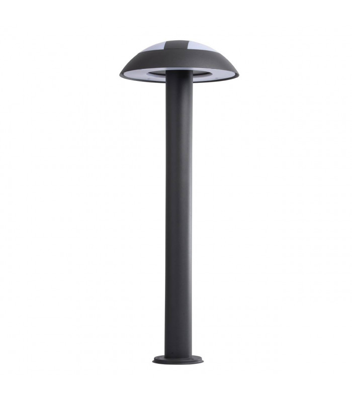 LED 1 Light Outdoor Bollard Light Graphite Grey IP44