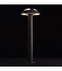 LED 1 Light Outdoor Bollard Light Graphite Grey IP44