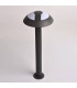 LED 1 Light Outdoor Bollard Light Graphite Grey IP44