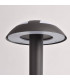 LED 1 Light Outdoor Bollard Light Graphite Grey IP44