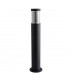 LED 5 Light Outdoor Bollard Light Black with Glass Diffuser IP65