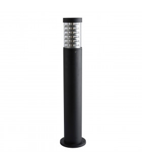 LED 5 Light Outdoor Bollard Light Black with Glass Diffuser IP65