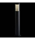 LED 5 Light Outdoor Bollard Light Black with Glass Diffuser IP65