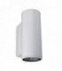 LED 2 Light Outdoor Wall Light Grey IP54