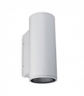 LED 2 Light Outdoor Wall Light Grey IP54