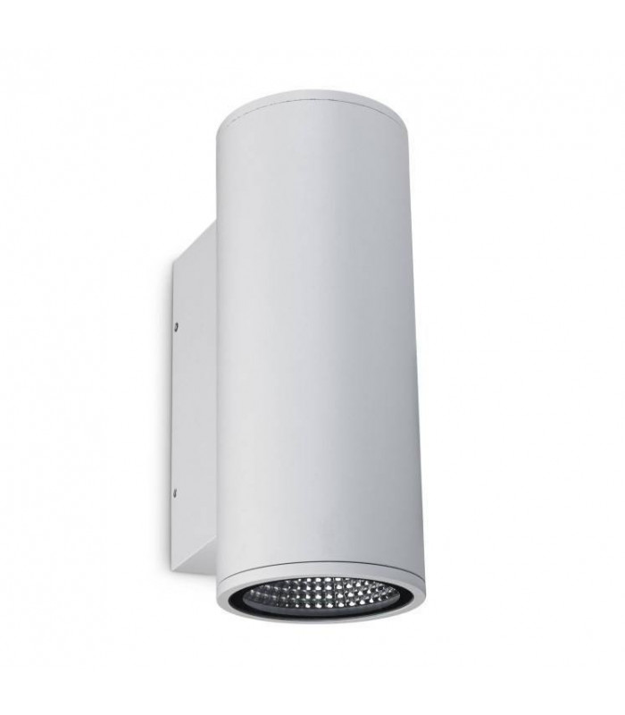 LED 2 Light Outdoor Wall Light Grey IP54