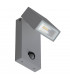 LED 1 Light Outdoor Wall Light White with Glass Diffuser IP65