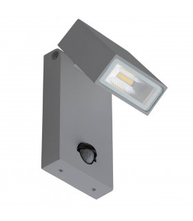 LED 1 Light Outdoor Wall Light White with Glass Diffuser IP65