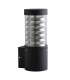 LED 5 Light Outdoor Wall Light Black with Glass Diffuser IP65