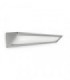 1 Light Outdoor Wall Light Grey IP65