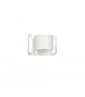 1 Light Outdoor Wall Light White Structure, E27