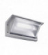 1 Light Outdoor Small Wall Light Grey IP65