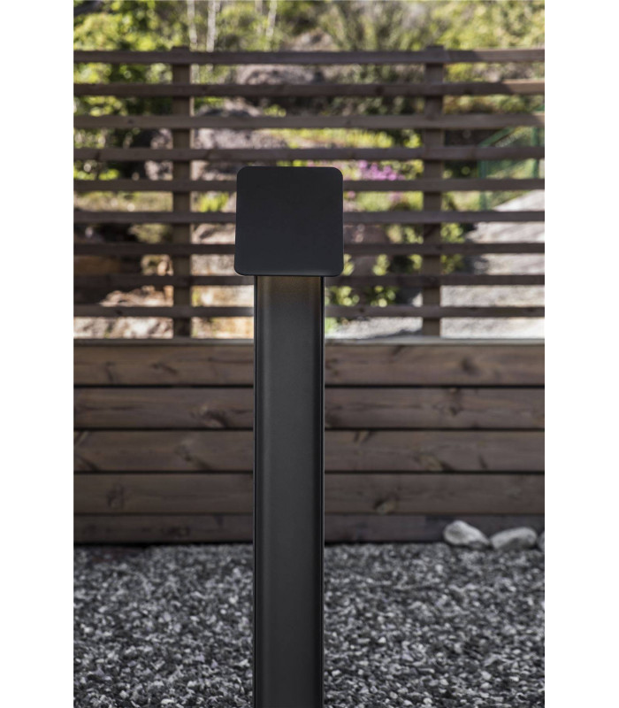 LED 1 Light Outdoor Bollard Lamp Galvanized IP54