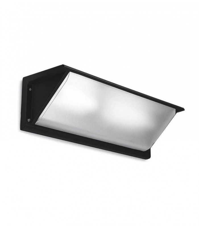 1 Light Outdoor Large Wall Light Urban grey IP65