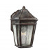1 Light Outdoor Wall Lantern Light Chestnut IP44, E27