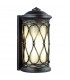 1 Light Outdoor Small Wall Lantern Light Bronze IP44, E27